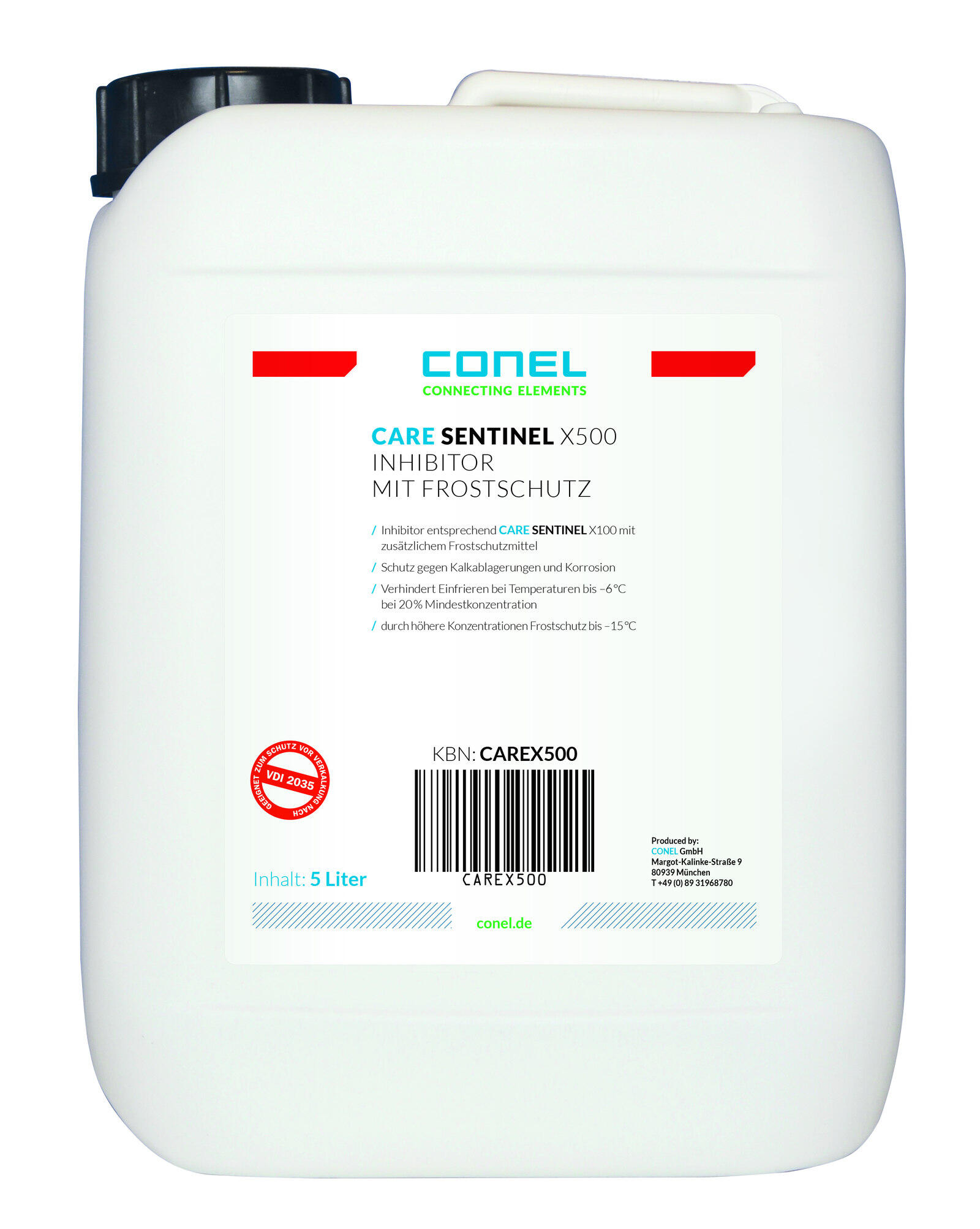 Frostschutz X500 Inhibitor CARE SENTINEL-CAREX500-